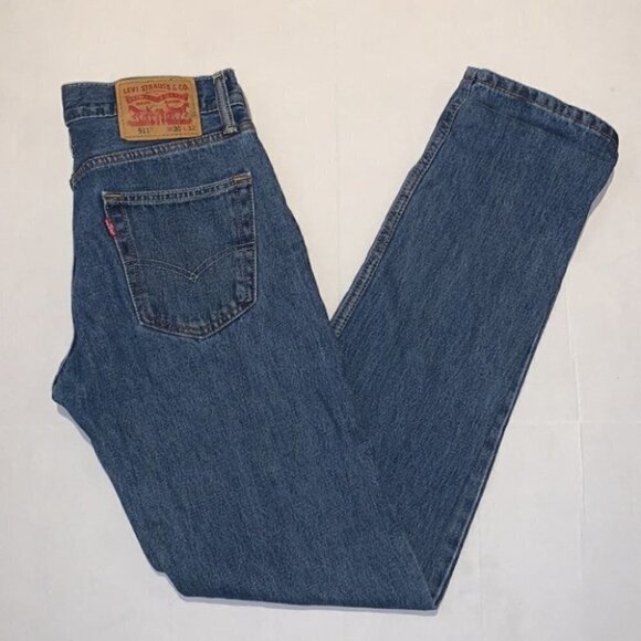 LEVI’S 511 slim fit jeans in melon drop mid wash size 30 x 32 - Picture 3 of 15